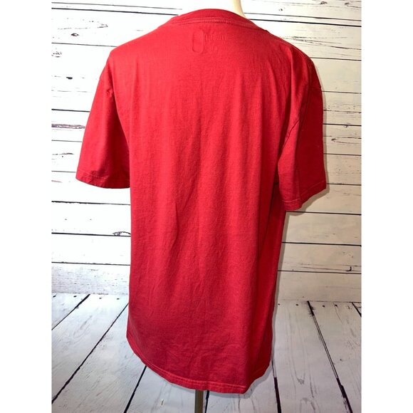 Hollister NBA Tee‎ Shirt Chicago Bulls Graphic T-Shirt Medium Red 6X Champs - Picture 9 of 9